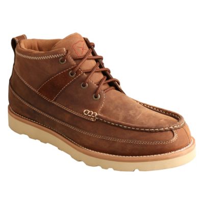 Image showing 6 th Twisted X Men's Wedge Sole Boots, 4 in., MCA0007-W-08