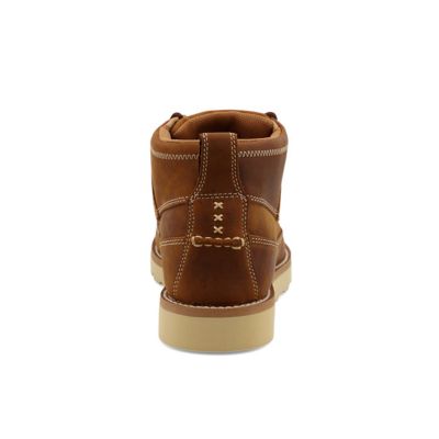 Image showing 5 th Twisted X Men's Steel Toe Wedge Sole Work Boots, 4 in.