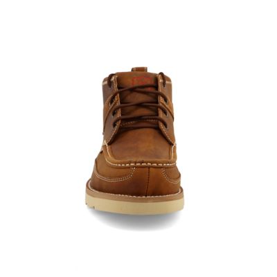 Image showing  Men's Steel Toe Wedge Sole Work Boots, 4 in.