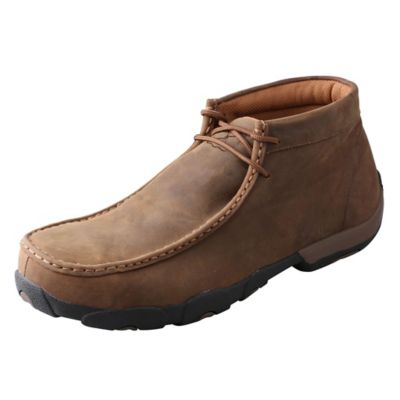 Twisted X Men's Steel Toe Chukka Driving Moc Casual Work Shoes