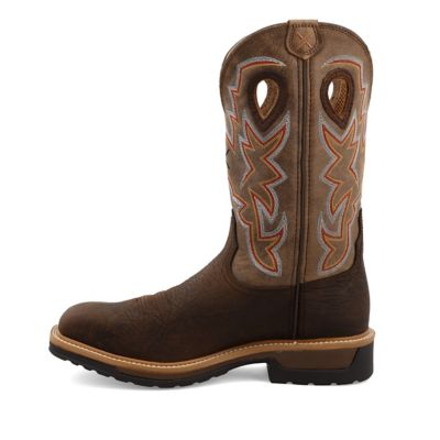 Image showing 6 th Twisted X Men's Lite Alloy Toe Work Boots, 12 in.