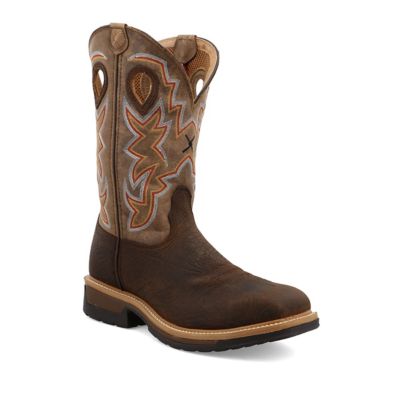 Image showing 7 th Twisted X Men's Lite Alloy Toe Work Boots, 12 in.