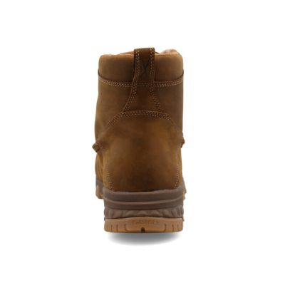 Image showing 5 th Twisted X Men's Composite Toe Lace-Up Work Boots, 6 in.