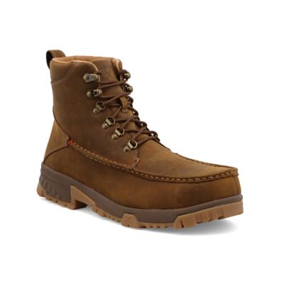 Image showing 7 th Twisted X Men's Composite Toe Lace-Up Work Boots, 6 in.