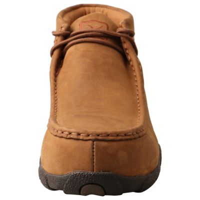 Image showing  Women's Steel Toe Chukka Driving Moc Casual Work Shoes
