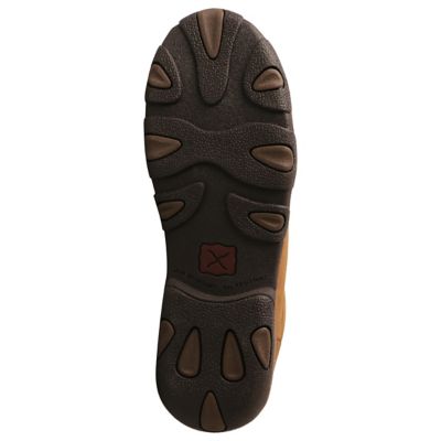 Image showing 1 th Twisted X Women's Steel Toe Chukka Driving Moc Casual Work Shoes