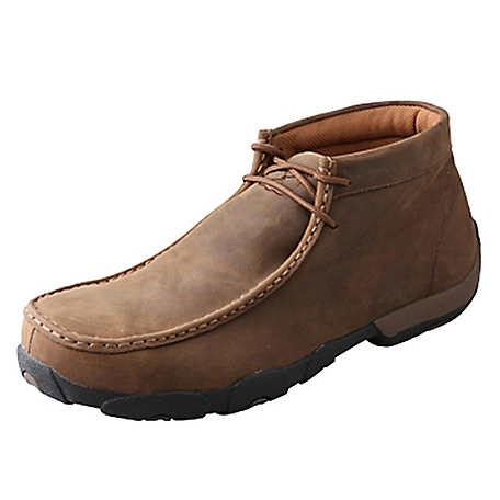 Twisted X Men's Waterproof Chukka Driving Moc Casual Shoes