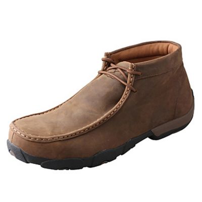 Image showing  Men's Waterproof Chukka Driving Moc Casual Shoes
