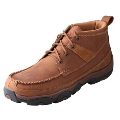 Twisted X Men's Driving Moc Hiker Shoes, 4 In.