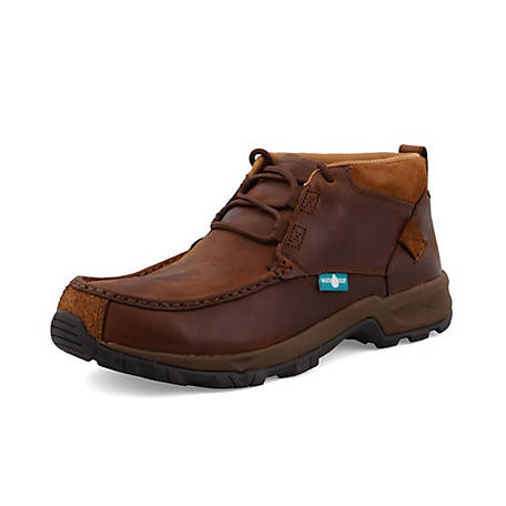 Twisted X Men's Brown Waterproof Hiker Shoe MHKW002 