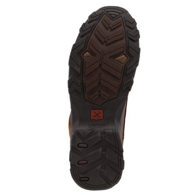 Twisted X Men's Waterproof Chukka Hiker Shoes, MHKW002-M-10 at 
