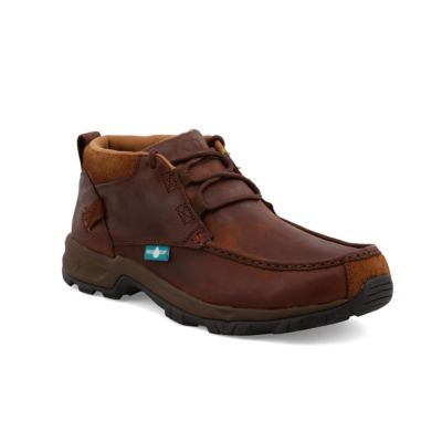 Image showing 7 th Twisted X Men's Low Waterproof Chukka Hiking Shoes