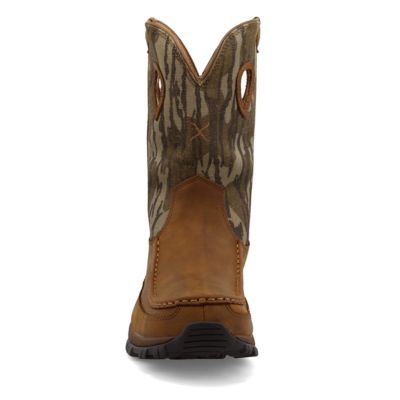 Image showing 3 th Twisted X Men's Mossy Oak Mid-Calf Waterproof Pull-On Hiking Boots, 11 in.