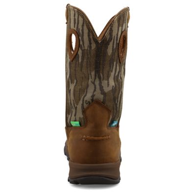 Image showing 5 th Twisted X Men's Mossy Oak Mid-Calf Waterproof Pull-On Hiking Boots, 11 in.