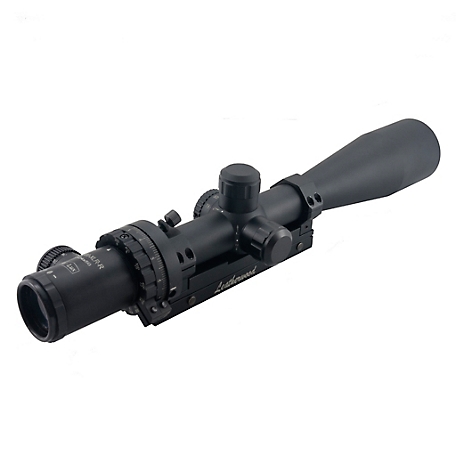 Hi-Lux Optics Automatic Ranging Trajectory M1200 6-24X50 Rifle Scope, Green, XLR Reticle