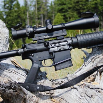 Image showing  Automatic Ranging Trajectory M1200 6-24X50 Rifle Scope, Red, XLR Reticle