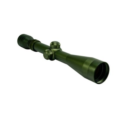 Hi-Lux Optics 3-9x 40mm M40 USMC Rifle Scope, 1 in. Main Tube, Green Finish, DFP Accu-Range Scale