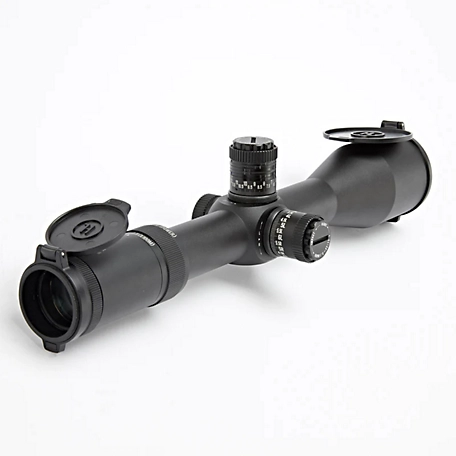 Hi-Lux Optics Uni-Dial 5-30X56 Rifle Scope, Green, 34mm Tube, Adjustable Ballistic Turret, SFP