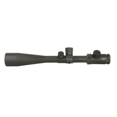 Image showing  7-30x 50mm Top Angle Rifle Scope, Green, 30mm Main Tube, SFP, MOA Ranging Reticle