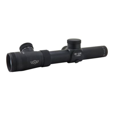 Hi Lux Optics Close To Medium Range 1 4x24 Rifle Scope 30mm Tube Sfp 5 56 c Mil Mil Red Cmr4 556 R At Tractor Supply Co