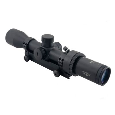 Hi-Lux Optics Automatic Ranging Trajectory M1000-PRO 2-10X42 Rifle Scope, Red, HR1 MOA Reticle