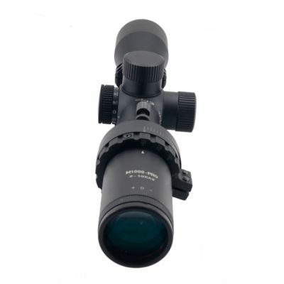 Image showing  Automatic Ranging Trajectory M1000-PRO 2-10X42 Rifle Scope, Red, HR1 MOA Reticle