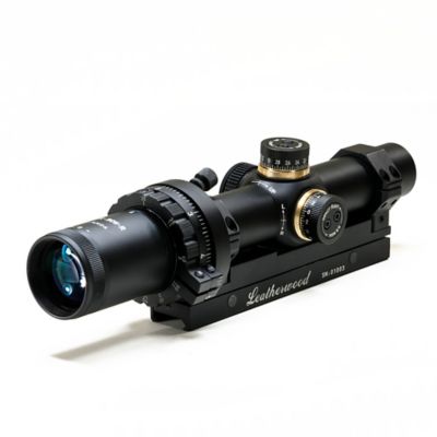 Hi-Lux Optics Automatic Ranging Trajectory Crossbow Scope 1-4X24, Red, Duplex Dot