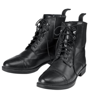 lace paddock boots
