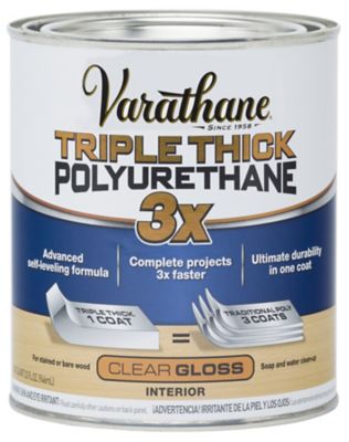 Rust-Oleum 1 qt. Gloss Varathane Triple Thick Polyurethane