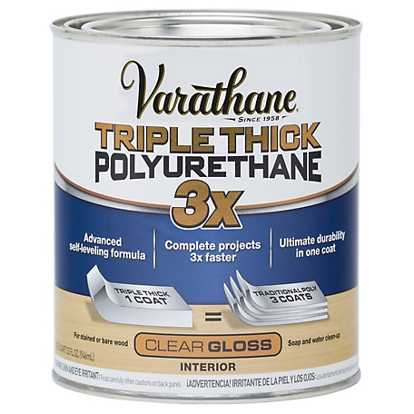 Rust-Oleum 1 qt. Gloss Varathane Triple Thick Polyurethane at Tractor  Supply Co.