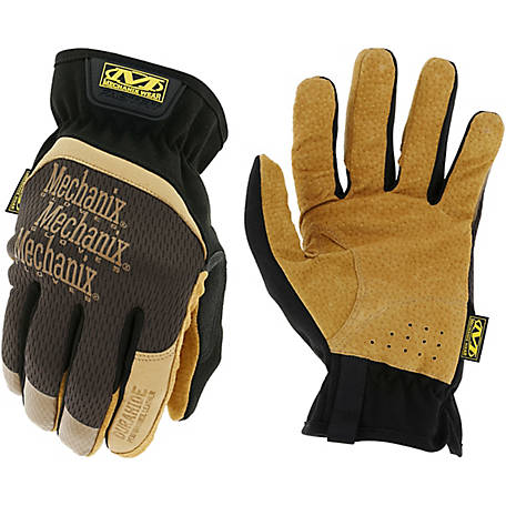 Mechanix Wear Durahide Leather FastFit Work Gloves, LFF-75-010 at 