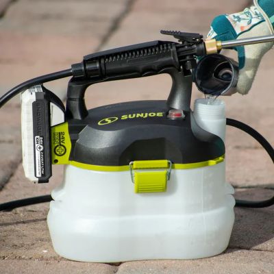 Image showing  1 gal. 24V iON+ Cordless Multi-Purpose Chemical Sprayer Kit, 72.5 PSI, 1.3Ah Battery and Charger Included