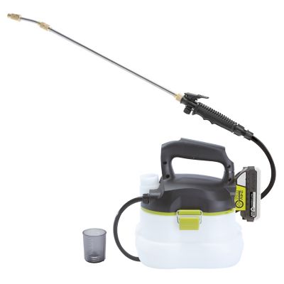 Image showing 9 th Sun Joe 1 gal. 24V iON+ Cordless Multi-Purpose Chemical Sprayer Kit, 72.5 PSI, 1.3Ah Battery and Charger Included