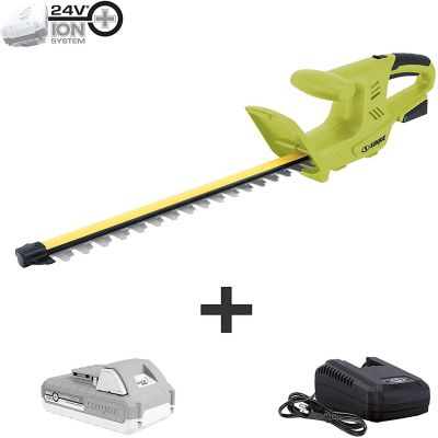 sun joe cordless hedge trimmer