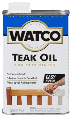 Rust-Oleum Watco 63141 Lacquer Clear Wood Finish, Quart, Clear Semi-Gloss