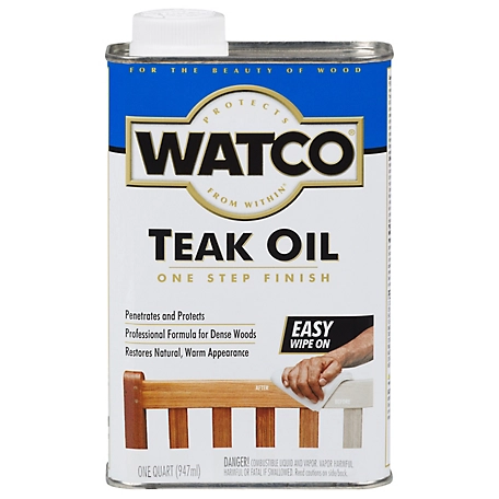 Rust-Oleum 1 qt. Watco Teak Oil One-Step Finish