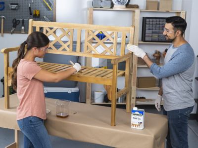 Image showing  1 qt. Watco Teak Oil One-Step Finish