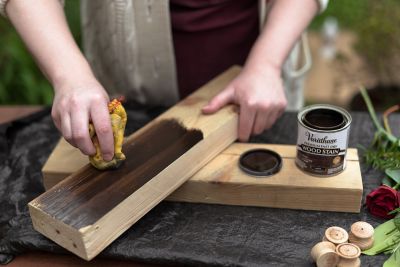 Image showing 5 th Rust-Oleum 1 qt. Sunbleached Varathane Premium Fast Dry Wood Stain