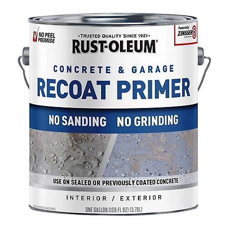 Rust-Oleum 1 gal. Gray Concrete & Garage Floor Recoat Primer, Flat