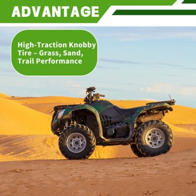 Image showing  18x9.5-8 2PR SU17 Knobby ATV Tire