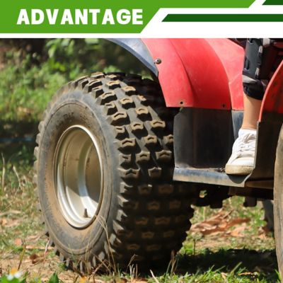 Image showing 5 th Hi-Run 18x9.5-8 2PR SU17 Knobby ATV Tire