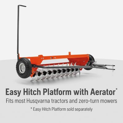 Image showing  SL40 Easy Hitch Spike Aerator for Riding Lawn Mowers