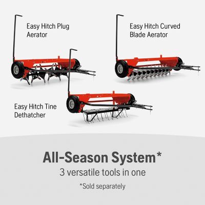 Image showing  Tow-Behind SL40 Easy Hitch Tine Dethatcher for Riding Mowers