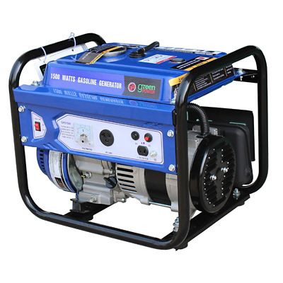 Image showing  1,500/1,200-Watt Gasoline Powered Portable Generator, 18.7 in. x 14.5 in. x 15.6 in.