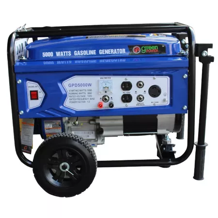 Green-Power America 4 000 Watt Gasoline Portable Generator 23.8 x 17.9 x 18.7 in. Portable Generators