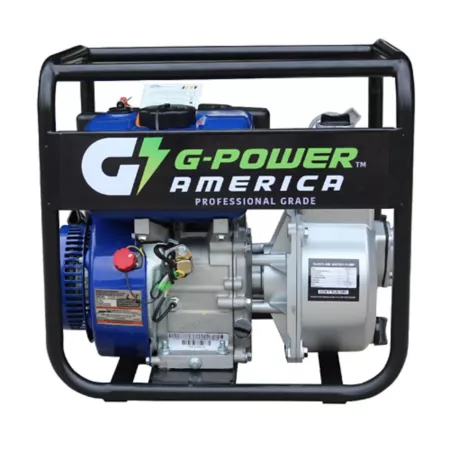 Green-Power America 2" Gasoline Centrifugal Semi-Water/Trash Pump with 208cc Engine 117.3 GPM Trash Pumps