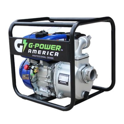 Image showing 5 th Green-Power America 2 in. Gas-Powered Centrifugal Semi-Water/Trash Pump with a 208cc Engine, 117.3 GPM