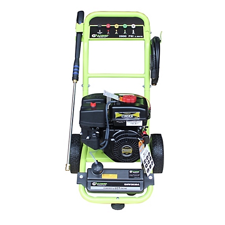 Green-Power America 2,800 PSI 2.0 GPM Gas Dolly-Style Pressure Washer with 208cc LCT Pro Engine, 5 Spray Nozzles Included