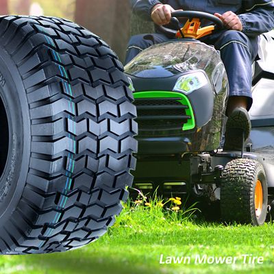 Image showing 5 th Hi-Run 23 x 9.5-12 4PR SU12 Lawn Mower Tire
