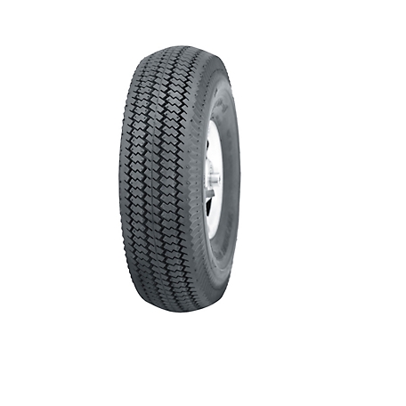 4.10 in./3.50 in.-4 4PR Sawtooth Wheel Barrow Tire